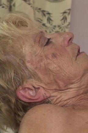 Horny granny fucked by her stepson