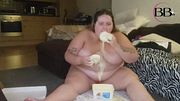 BELLA BINKS SWALLOWS SUGAR, STRETCHES HER BELLY