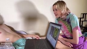 Steamy Blonde Stepmom Guides Her NFT Artist Stepson on Winning Hearts - Featuring SmartyKat314 and 3D Artist @LofiDreamz