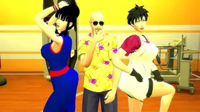 Roshi Trains Chi-Chi Videl in Sensual Anal Play – Dragon Ball Lust Unleashed