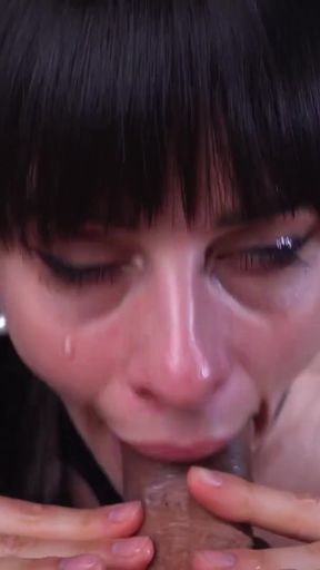 Spectacular moment from &quot;I Tease Him With My Sloppy Mouth,Intense Handjob and Deepthroat&quot;