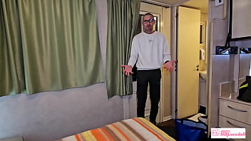 Amateur wife gets deep throat from big cock