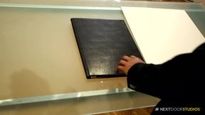 Next Door Studios: Unwrapping Down for Inspection