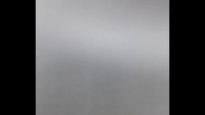 Public naked wanking my cock in my car