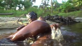 This African tribe girl�s ass is mesmerizing