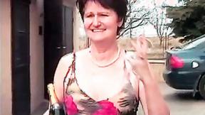 Unshaved Grandma Likes Young Shaft & Hard Fucking