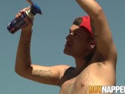 Mickey Taylor has anal fuck fest with Jack Ashley outdoors