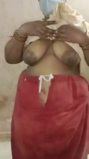 tamil anti Uma went near her and gently stroked her womanhood and then lowered her hand and looked away   Clip 3