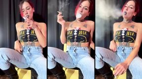 chainsmoking unfiltered