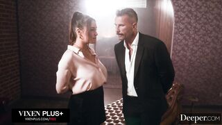 Deeper. Curvy Beauty Rissa May Gets Her Ass Stretched Out By Older Man