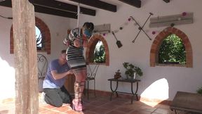 The Spain Files - Xtremely Tight Zip Tie Challenge from Hogtie to Balltie for Maya Homerton - Part 1 mp4 HD