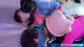 Tight Virgin Pussies - www.SisOrgy.com