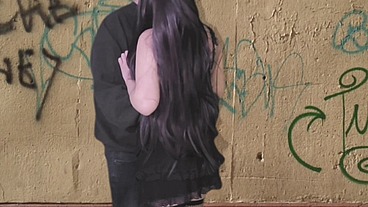 Are you sure they won't see us? It's too risky, but tasty! Do you really want me to fuck you here in public? Sex on the street!! (XVIDEOS RED)