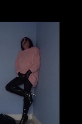 Playing in Pink and Black