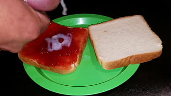 Cum and Jelly sandwich. Delicious.