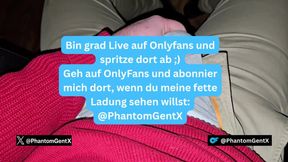 German Stepdaddy Post Work in Leather Shoes Starts Horny Jerking - Phantomgentx