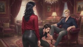 Male Feet Stories #3B: Confession of Barefoot Descent (Animated)