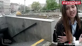 Rough POV Sex For Asian Teen And a Massive Czech Member - LETSDOEIT COM