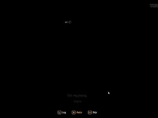 Hentai Game – Arrival of the Female-dominator - Slutty Sexy Sexy Golden-haired Woman Gets Her Snatch Smashed By The Tribal Chief