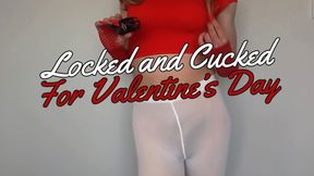 Locked and Cucked for Valentine's Day