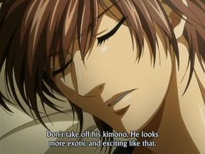 Romantic Tale of a Foreign Love Affair 2 - Take me in my gay hentai ass you romantic stud
