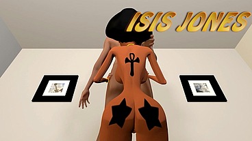 Miss isis Jones big black booty 3d cartoon