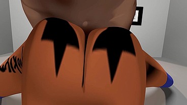 Miss isis Jones big black booty 3d cartoon