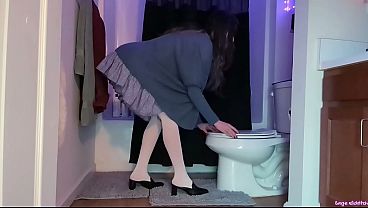Church Girl Sage Eldritch Peeing #3 AND #4 [Voyeur]