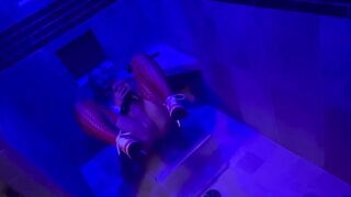 Harley Quinn Halloween parody: Tentacle Masturbation booty and twat SQUIRT