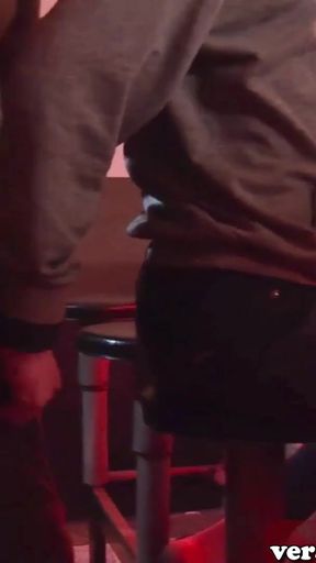 Stunning moment from "teen twink couple fucks anal in gay bar"