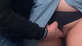 In The Subway Perv Stranger Fingered My Pussy