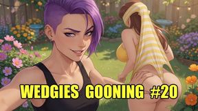Wedgies Gooning #20: Bratty Panties Pull Mind Fuck