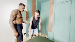 DELICIOUS INTERRACIAL KISS - BY ANDREW DIOP AND DONOVAN BELL - CLIP 1