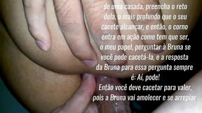 brazilian bruna silva hotwife in classic first anal at the swing house subtitled