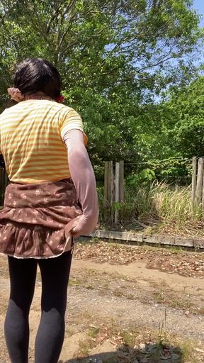 No221 Pee and Napkin Removed, Tucking Exposed for a Walk