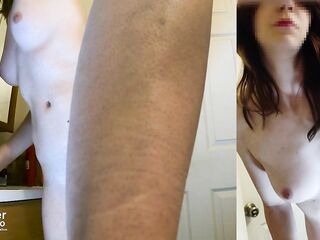 Having joy at my in-laws bath during the time that some allies of hubby are next-door