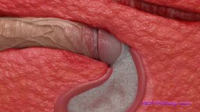 Busty babe gets double-penetrated till she takes a double nakadashi creampie fucked in a four-man gangbang! 3D Porn