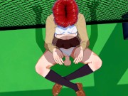 Pretty Cure - Tomboy Kenjou Akira Skips Class for Creampie