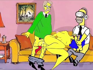 Lustful Cuckold Wife COMPILATION. Toon, Simpson Parody