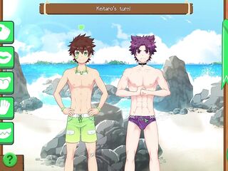 Scene 2 - Keitaro sucked Yoichi rod (Russian dub)