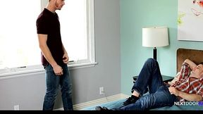 Landlord Gives Rent Relief to Quin Quire in Exchange for a Good Fuck