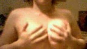 Amateur webcam blonde teen rubbing her amazing tits