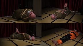Louis - Escapology The Isolation Files II Hogtied and mummified
