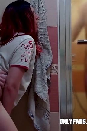 Wife Cheats on Her Husband While He Is in the Shower