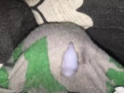 Pulsing Orgasm in My Boxers Under the Blanket before Bed ;p Soaks Through!
