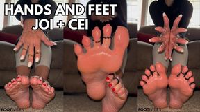 Hand and Feet JOI + CEI