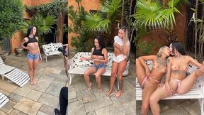 behind the scenes of naked photoshoot in brazil
