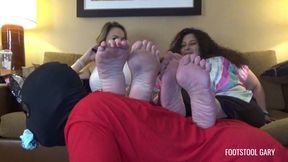 Alisa Meets Sarah's Footstool (HD)