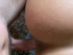 Brunette mia bangg ass toyed before hardcore anal