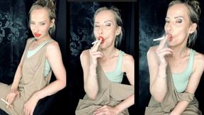 Your GF encourage and Teach u in Smoking marlboro 100